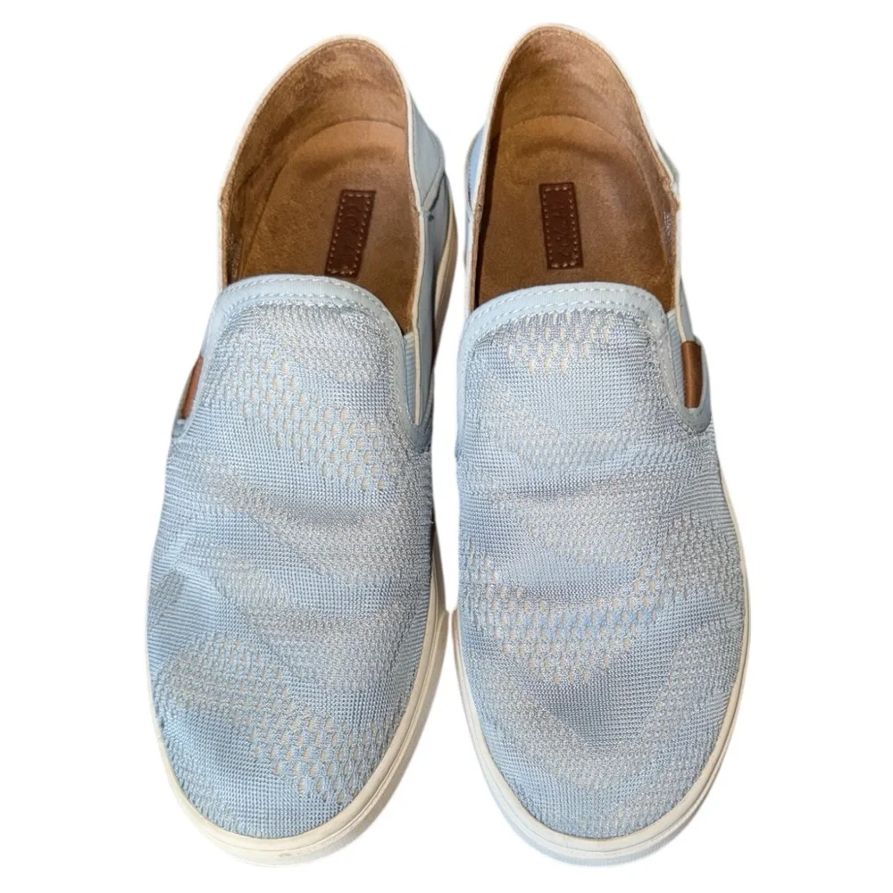 Olukai Pehuea Slip-On Sneakers‎ Light Blue W8 EUR 38 Comfort Casual Shoes